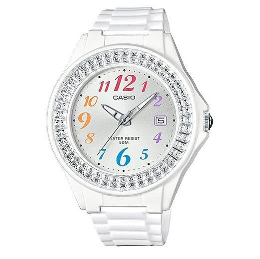 Casio LX-500H-7B White Resin Watch For Women-Watch Portal Philippines