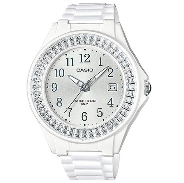 Casio LX-500H-7B2 White Resin Watch For Women-Watch Portal Philippines