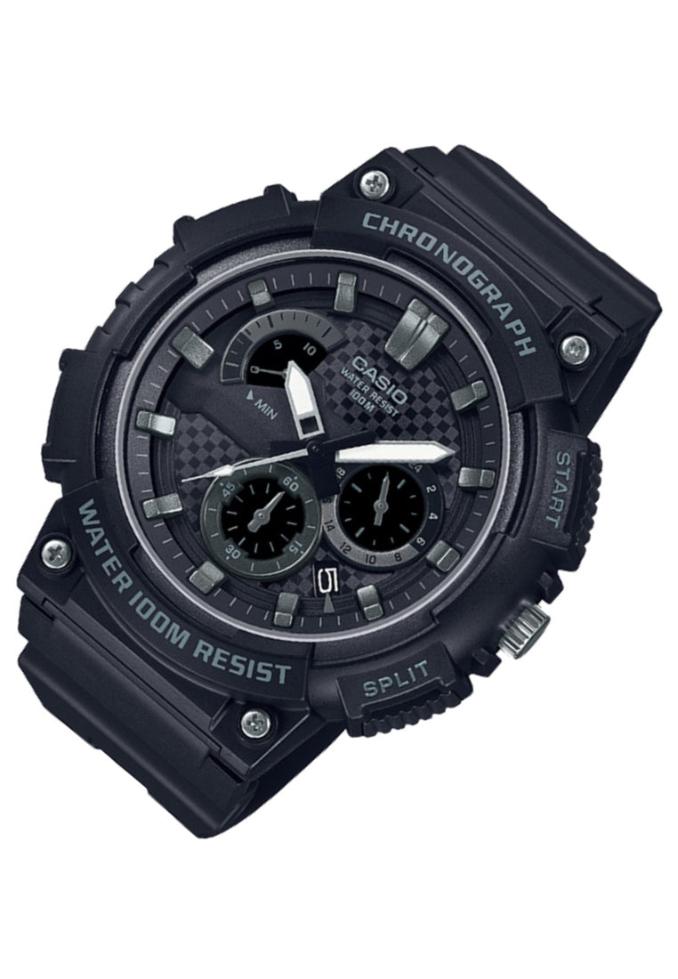 Casio MCW-200H-1A2 Analog Rubber Strap Watch For Men-Watch Portal Philippines
