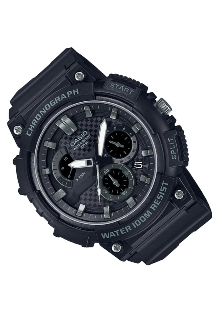 Casio MCW-200H-1A2 Analog Rubber Strap Watch For Men-Watch Portal Philippines