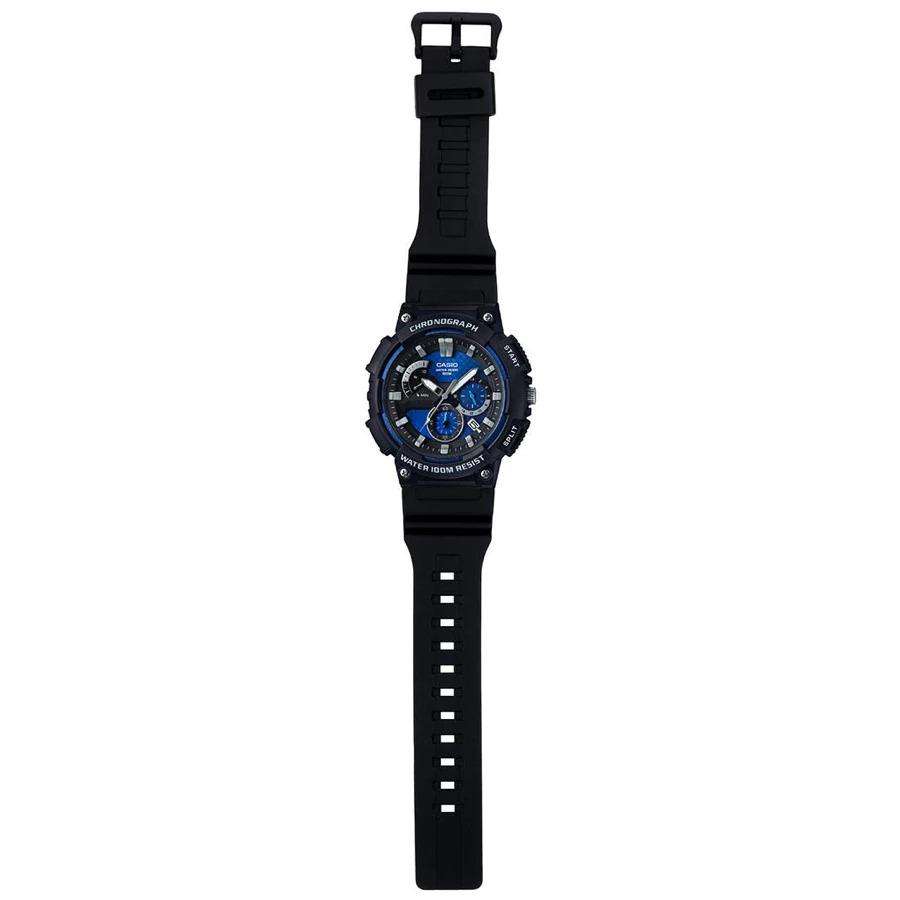 Casio MCW-200H-2AVDF Analog Chronograph Black Resin Strap Watch for Men-Watch Portal Philippines