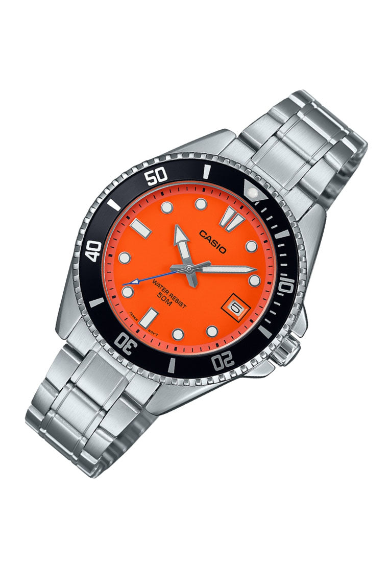Casio MDV-10D-4A1 Analog Stainless Steel Strap Watch for Women-Watch Portal Philippines