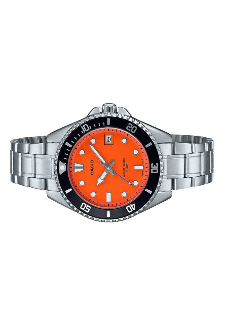 Casio MDV-10D-4A1 Analog Stainless Steel Strap Watch for Women-Watch Portal Philippines