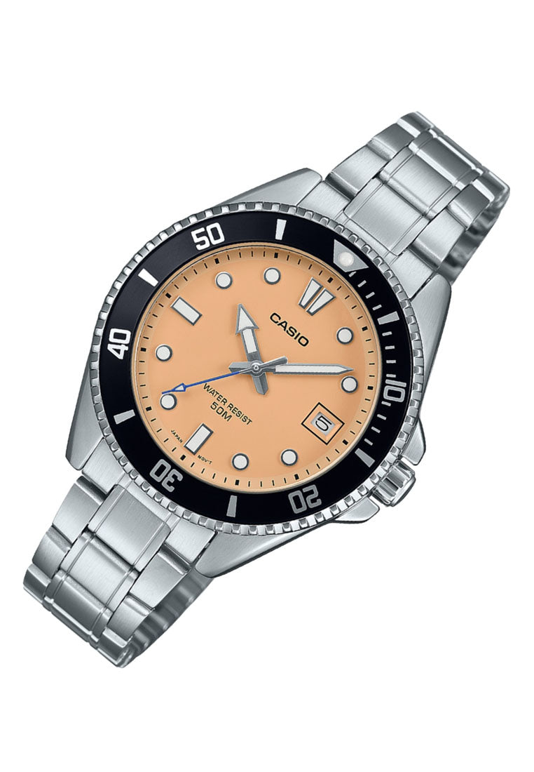 Casio MDV-10D-4A2 Analog Stainless Steel Strap Watch for Women-Watch Portal Philippines