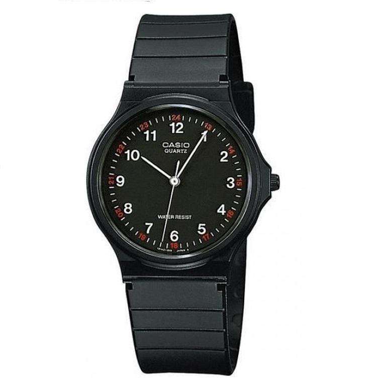 Casio MQ-24-1BLDF Black Resin Strap Unisex Watch-Watch Portal Philippines