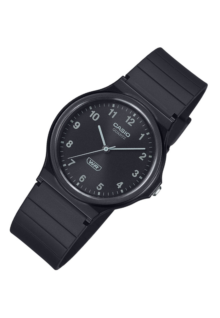 Casio MQ-24B-1B Analog Rubber Strap Watch for Men-Watch Portal Philippines