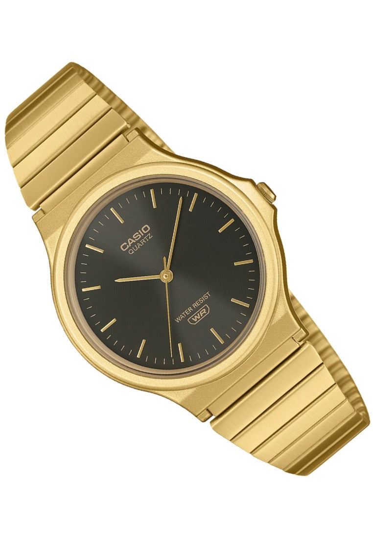 Casio MQ-24GA-1ADF Stainless Steel Strap Analog Watch-Watch Portal Philippines