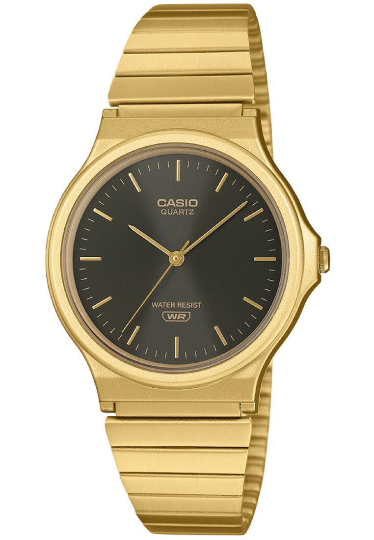 Casio MQ-24GA-1ADF Stainless Steel Strap Analog Watch-Watch Portal Philippines