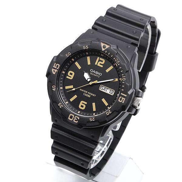 Casio MRW-200H-1B3VDF Analog Black Resin Strap Watch for Men-Watch Portal Philippines