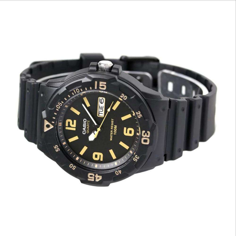 Casio MRW-200H-1B3VDF Analog Black Resin Strap Watch for Men-Watch Portal Philippines