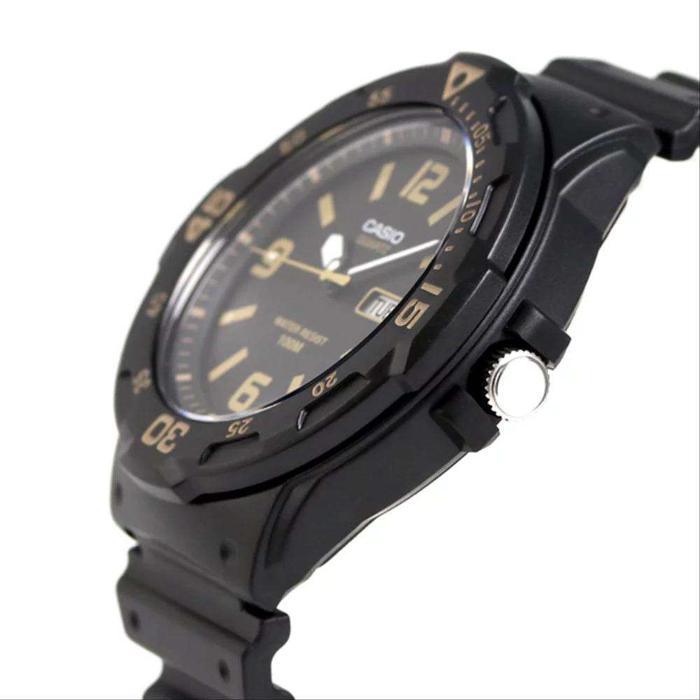 Casio MRW-200H-1B3VDF Analog Black Resin Strap Watch for Men-Watch Portal Philippines