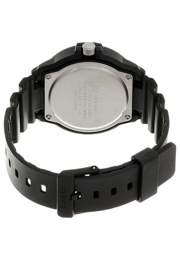 Casio MRW-200H-1B3VDF Analog Black Resin Strap Watch for Men-Watch Portal Philippines