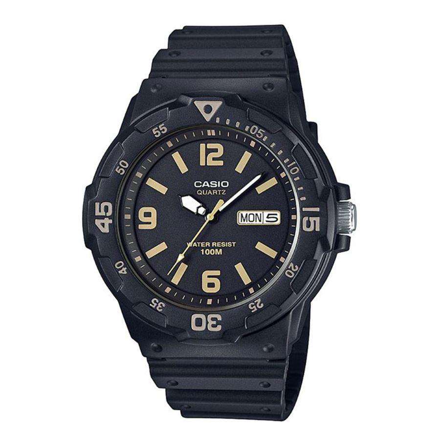 Casio MRW-200H-1B3VDF Analog Black Resin Strap Watch for Men