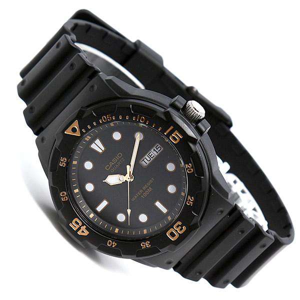 Casio MRW-200H-1E Black Resin Strap Watch For Men-Watch Portal Philippines