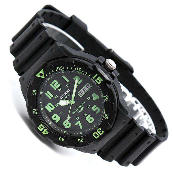 Casio MRW-200H-3B Black Resin Strap Watch for Men-Watch Portal Philippines