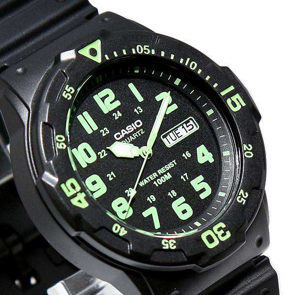 Casio MRW-200H-3B Black Resin Strap Watch for Men-Watch Portal Philippines