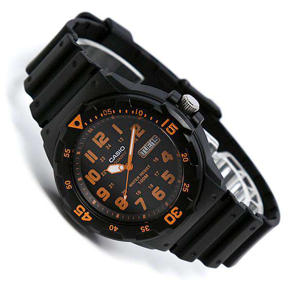 Casio MRW-200H-4B Black Resin Strap Watch for Men-Watch Portal Philippines
