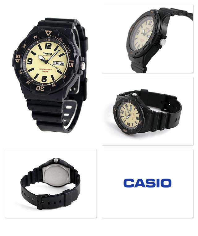 Casio MRW-200H-5BVDF Analog Black Resin Strap Watch for Men-Watch Portal Philippines