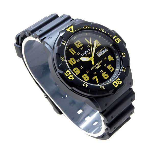 Casio MRW-200H-9B Black Resin Strap Watch for Men-Watch Portal Philippines