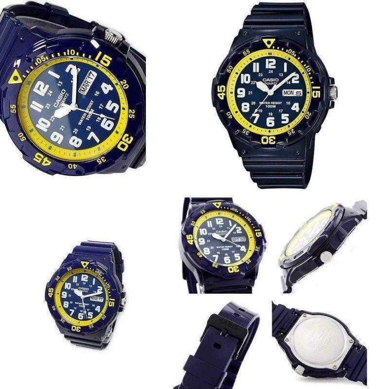 Casio MRW-200HC-2B Blue Resin Strap Watch for Men-Watch Portal Philippines