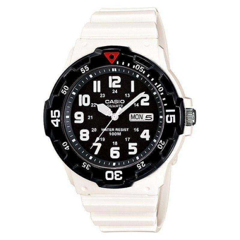 Casio MRW-200HC-7B White Resin Strap Watch For Men-Watch Portal Philippines