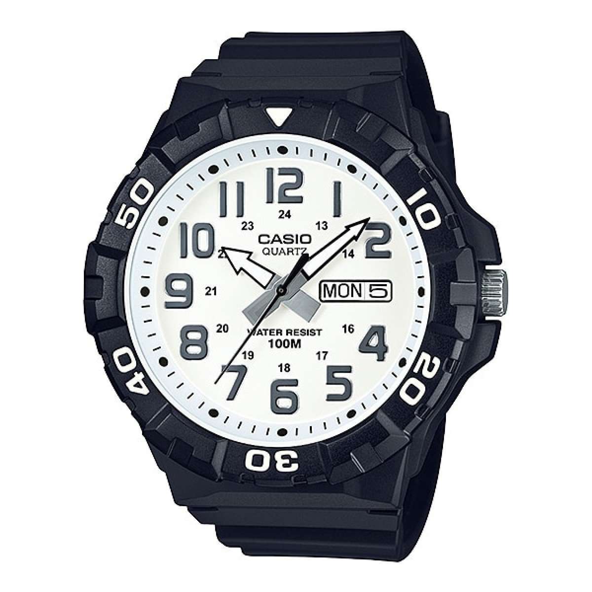 Casio MRW-210H-7AVDF Analog Black Resin Strap Watch for Men-Watch Portal Philippines