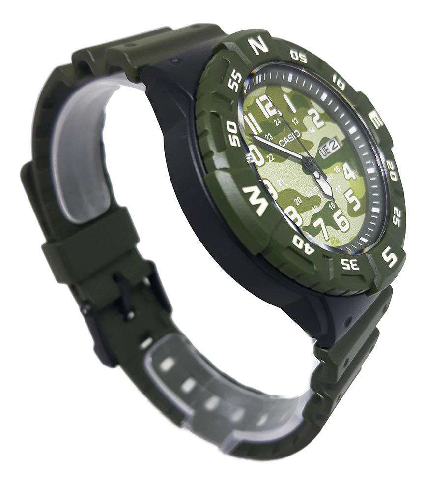 Casio MRW-220HCM-3BVDF Green Resin Strap Watch for Men-Watch Portal Philippines
