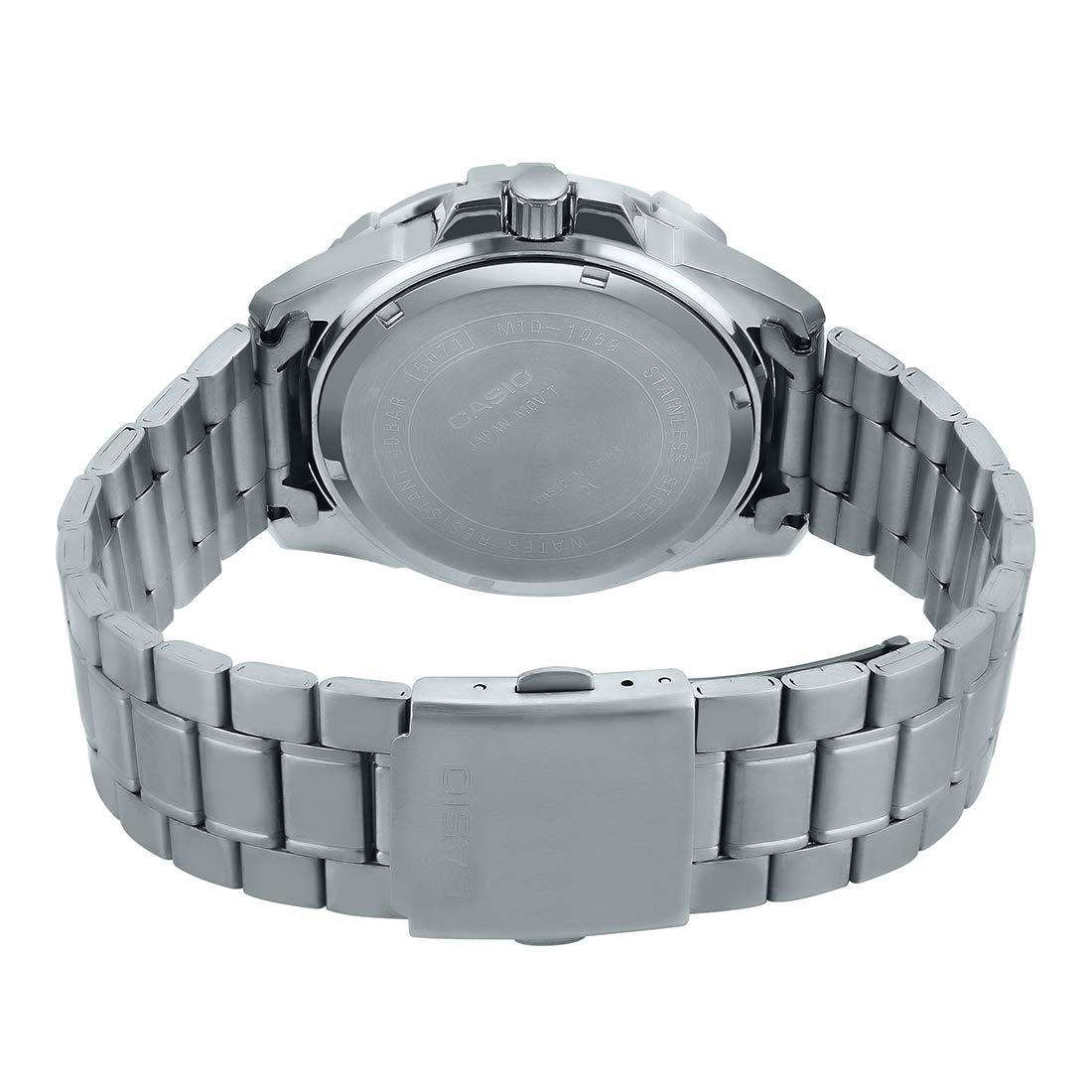 Casio MTD-1069D-1A2VDF Stainless Steel Strap Watch for Men-Watch Portal Philippines