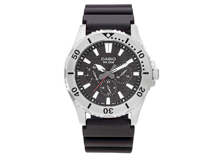 Casio MTD-1086-1A Analog Resin Black Strap Watch for Men-Watch Portal Philippines