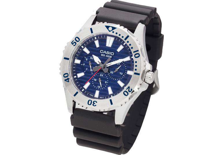 Casio MTD-1086-2A Analog Resin Black Strap Watch for Men-Watch Portal Philippines