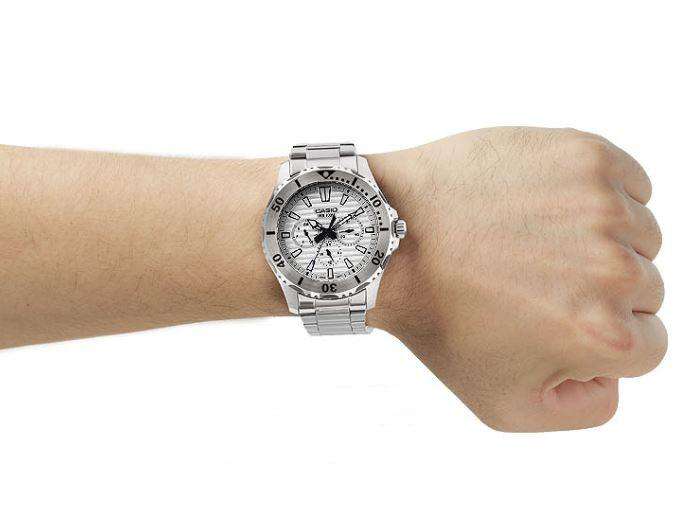 Casio MTD-1086D-7A Silver Stainless Steel Strap Watch for Men-Watch Portal Philippines