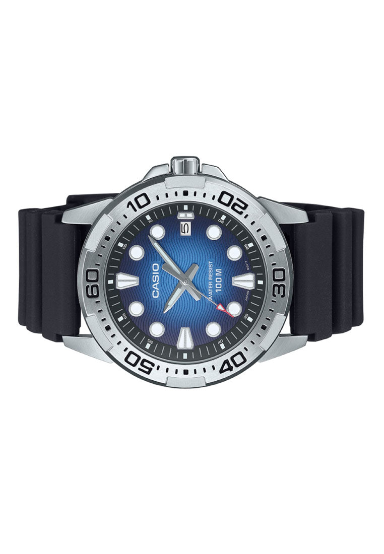 Casio MTD-140-2A Analog Rubber Strap Watch For Men-Watch Portal Philippines