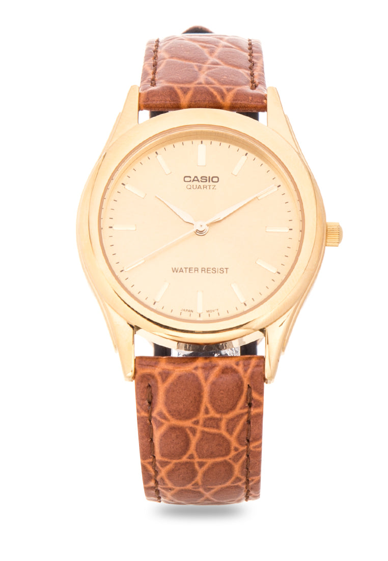 Casio MTP-1093Q-9AD Analog Leather Strap Watch For Men-Watch Portal Philippines