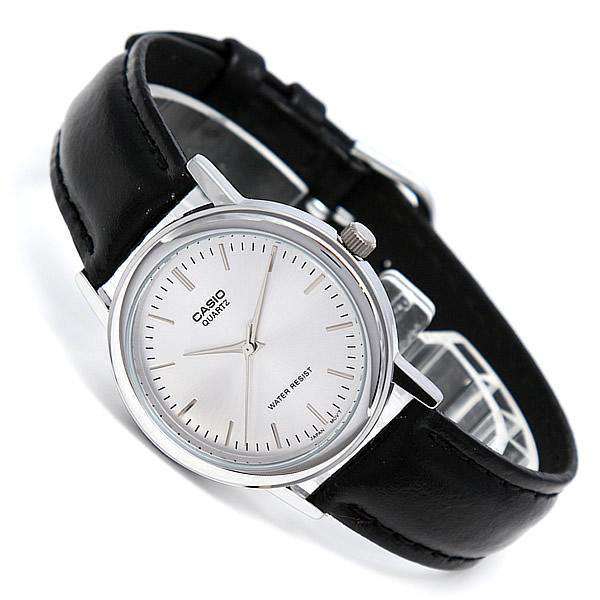 Casio MTP-1095E-7ADF Black Leather Strap Watch for Men-Watch Portal Philippines