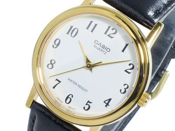 Casio MTP-1095Q-7BD Black Leather Strap Watch for Men and Women-Watch Portal Philippines