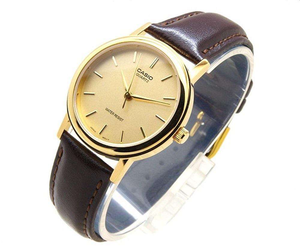 Casio MTP-1095Q-9AD Brown Leather Strap Watch for Men and Women-Watch Portal Philippines