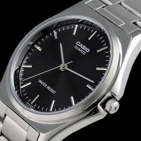 Casio MTP-1128A-1ARDF Silver Stainless Steel Strap Watch for Men-Watch Portal Philippines