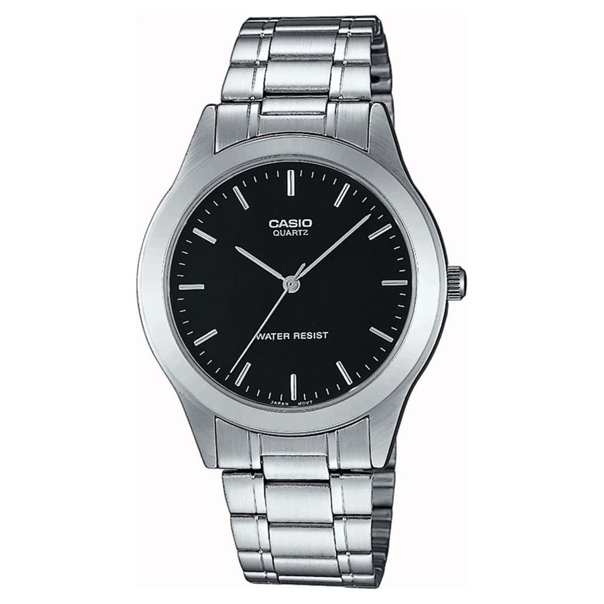 Casio MTP-1128A-1ARDF Silver Stainless Steel Strap Watch for Men-Watch Portal Philippines