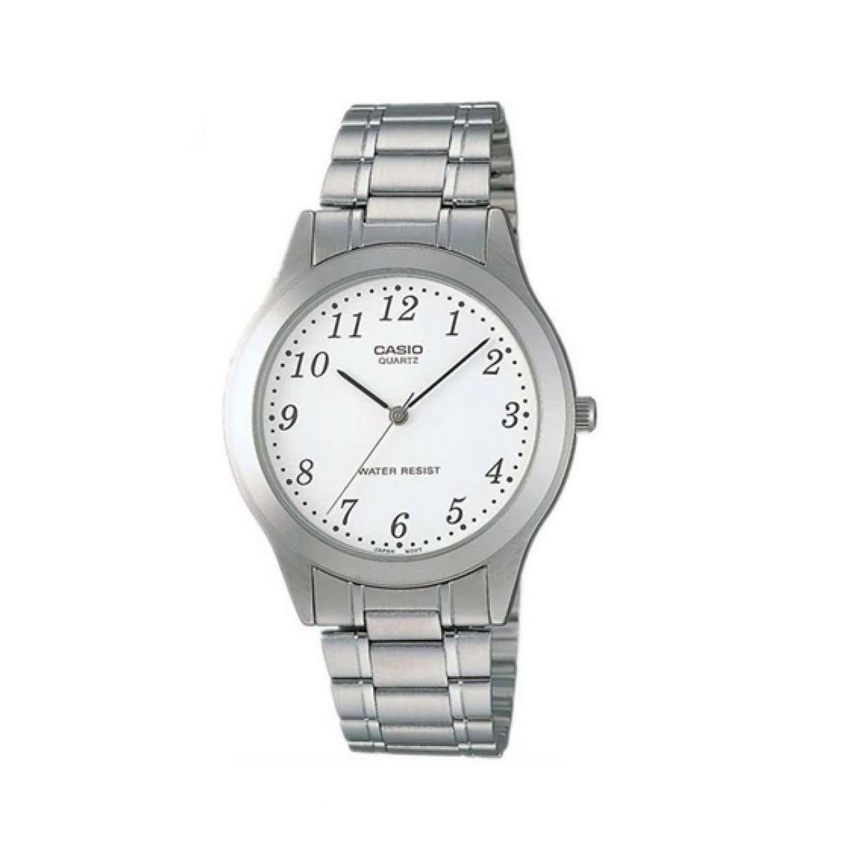 Casio MTP-1128A-7BRDF Silver Stainless Steel Strap Watch for Men-Watch Portal Philippines