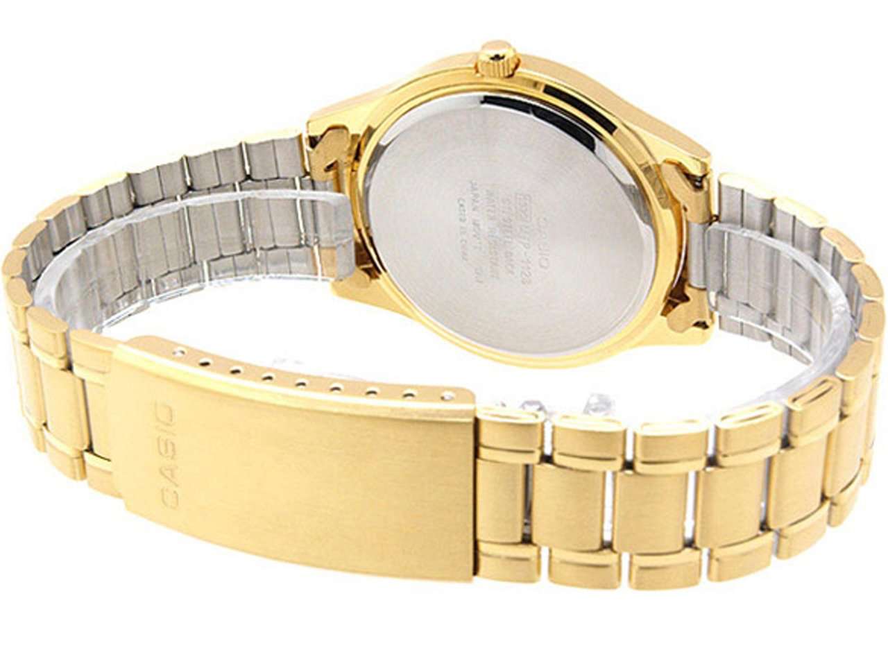 Casio MTP-1128N-9A Gold Stainless Steel Watch for Men and Women-Watch Portal Philippines