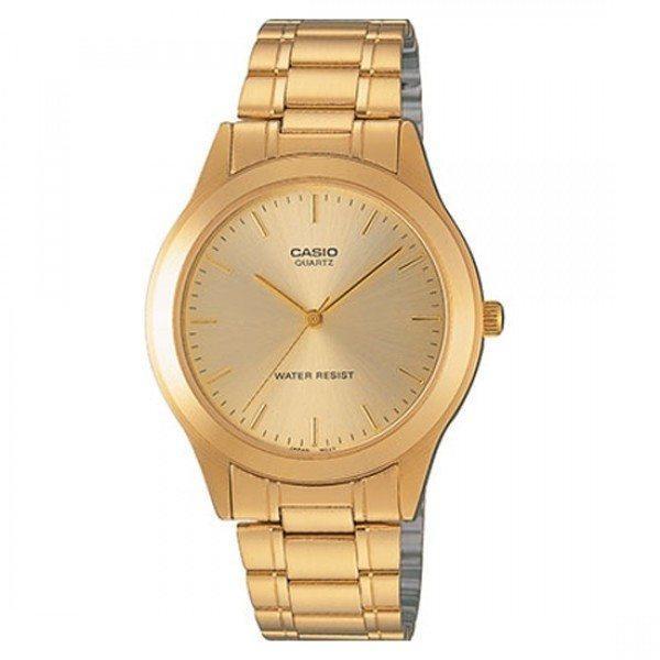 Casio MTP-1128N-9A Gold Stainless Steel Watch for Men and Women-Watch Portal Philippines