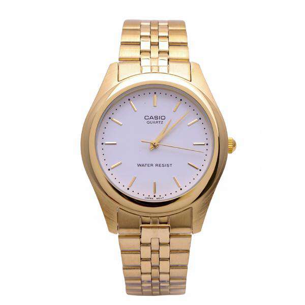 Casio MTP-1129N-7A Gold Stainless Steel Strap Watch for Men and Women-Watch Portal Philippines