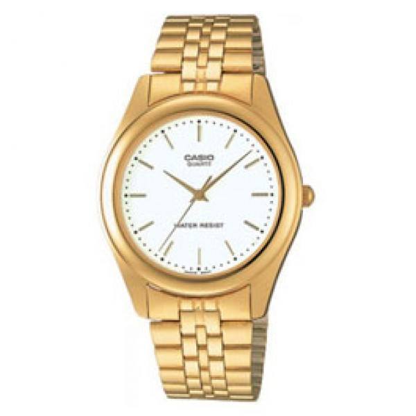 Casio MTP-1129N-7A Gold Stainless Steel Strap Watch for Men and Women-Watch Portal Philippines