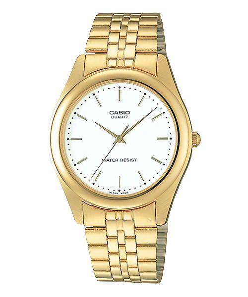 Casio MTP-1129N-7A Gold Stainless Steel Strap Watch for Men and Women-Watch Portal Philippines