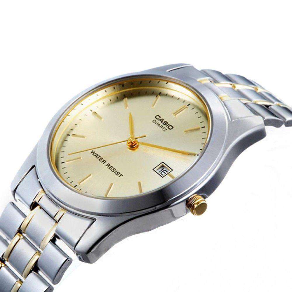 Casio MTP-1141G-9ARDF Two Tone Stainless Steel Strap Watch for Men-Watch Portal Philippines