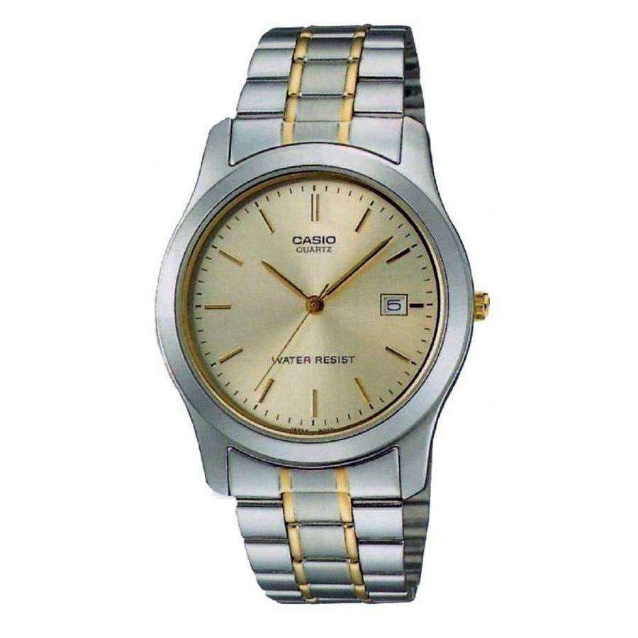 Casio MTP-1141G-9ARDF Two Tone Stainless Steel Strap Watch for Men-Watch Portal Philippines