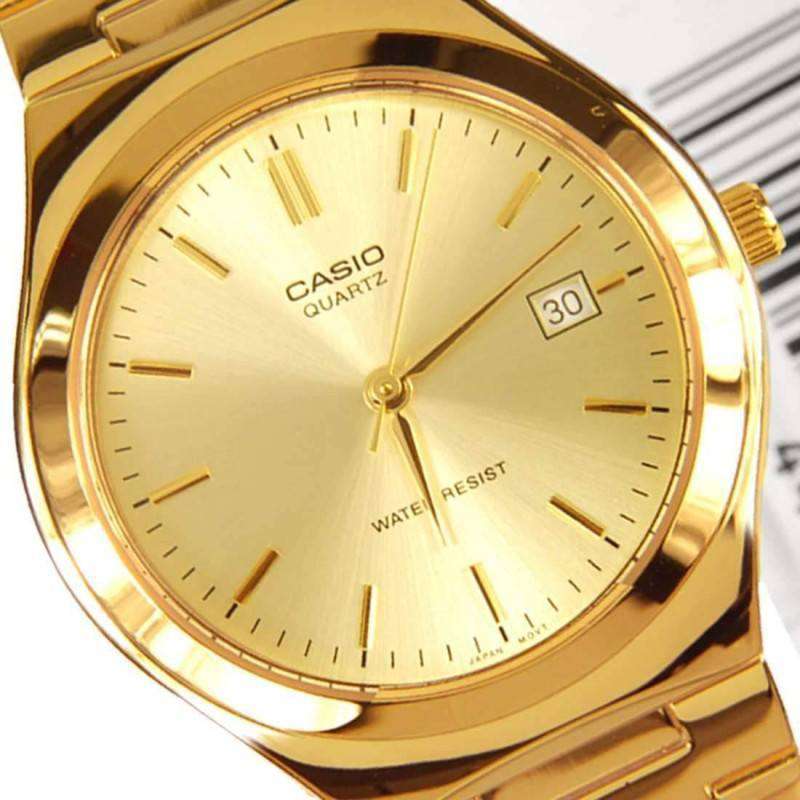 Casio MTP-1170N-9A Gold Plated Watch for Men and Women-Watch Portal Philippines