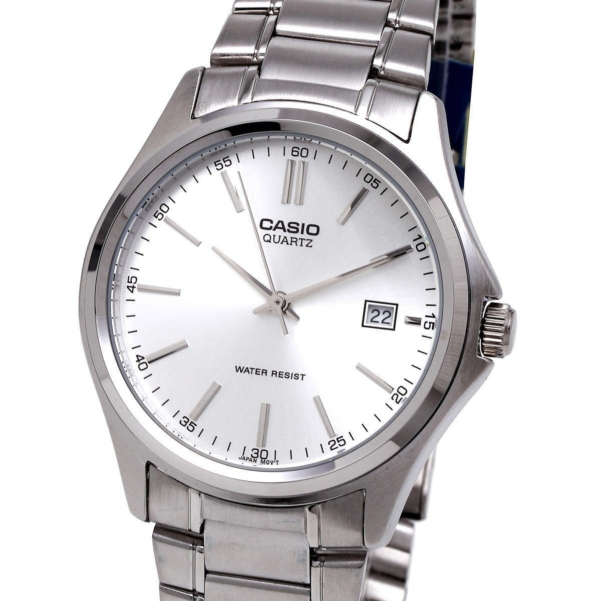 Casio MTP-1183A-7ADF Silver Stainless Steel Strap Watch for Men-Watch Portal Philippines