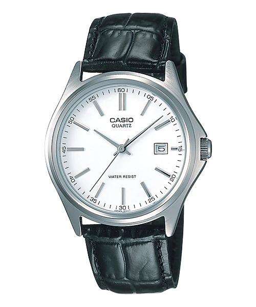 Casio MTP-1183E-7ADF Black Leather Strap Watch for Men-Watch Portal Philippines