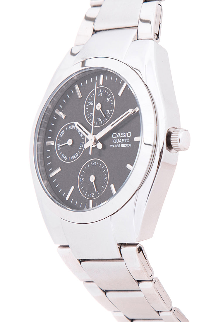 Casio MTP-1191A-1ADF Analog Stainless Steel Strap Watch For Men-Watch Portal Philippines